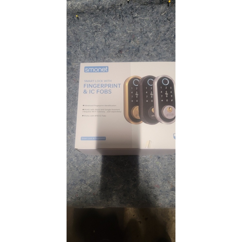 Smonet Smart Lock Fingerprint &β IC Fobs NWT
